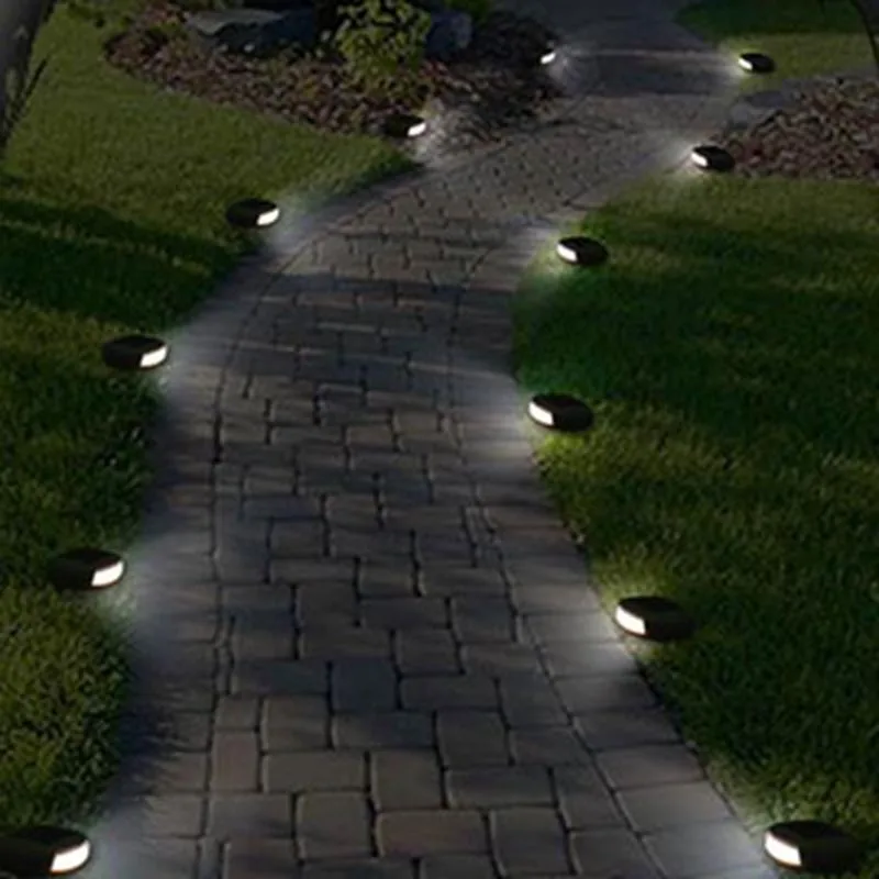 6PCS/Lot Solar Path Lights LED Pathway Landscape High